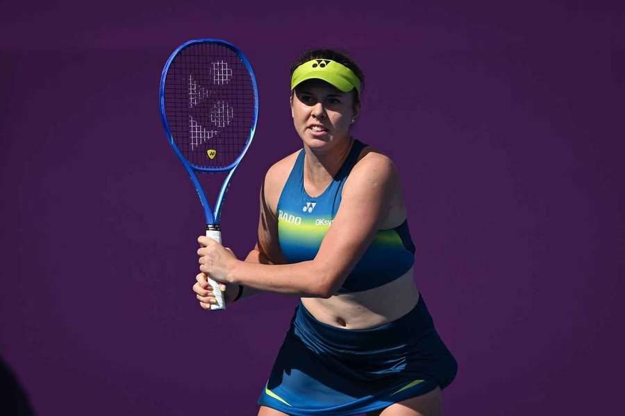 Linda Nosková na turnaji v Dubaji.