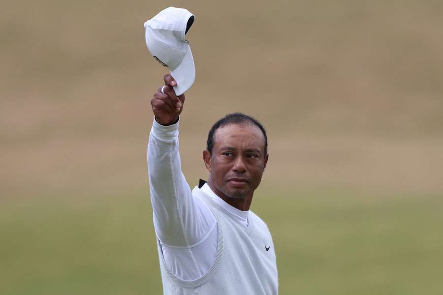 Tiger Woods was given the bonus despite only playing nine rounds of golf all year