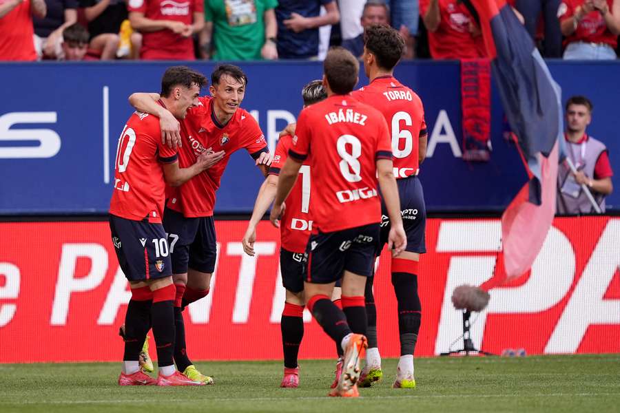 El Osasuna ganó al Espanyol