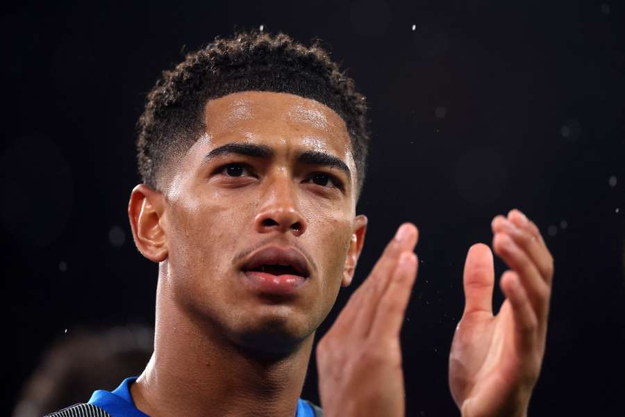 England midfielder Jude Bellingham England midfielder Jude Bellingham