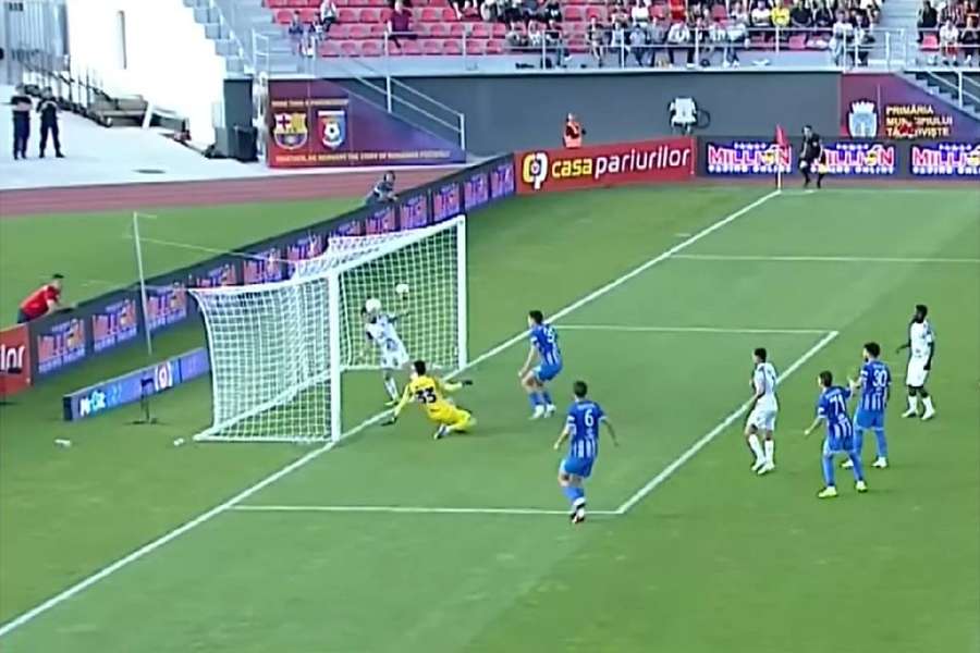 Chindia contestă primul gol al constănțenilor