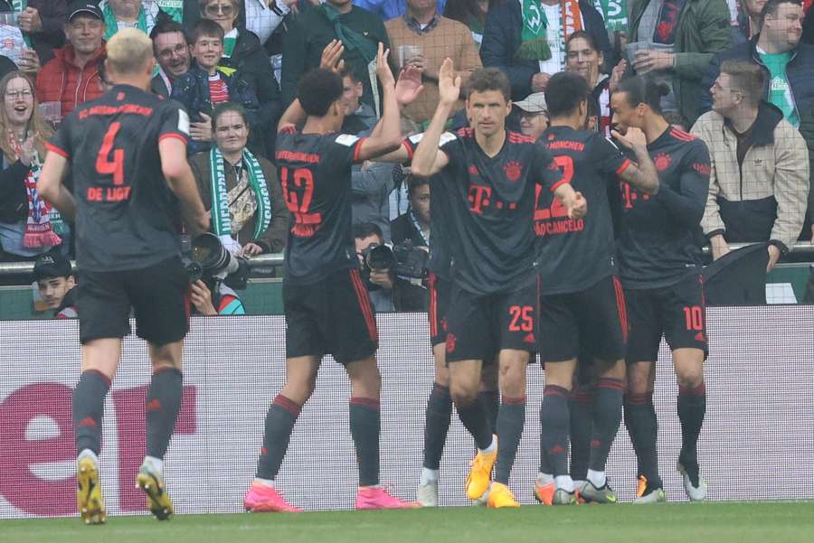 Bayern München wint bij Werder Bremen en vergroot voorsprong