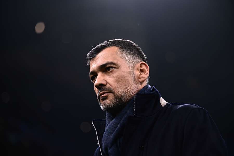 Sérgio Conceição lamentou a derrota 