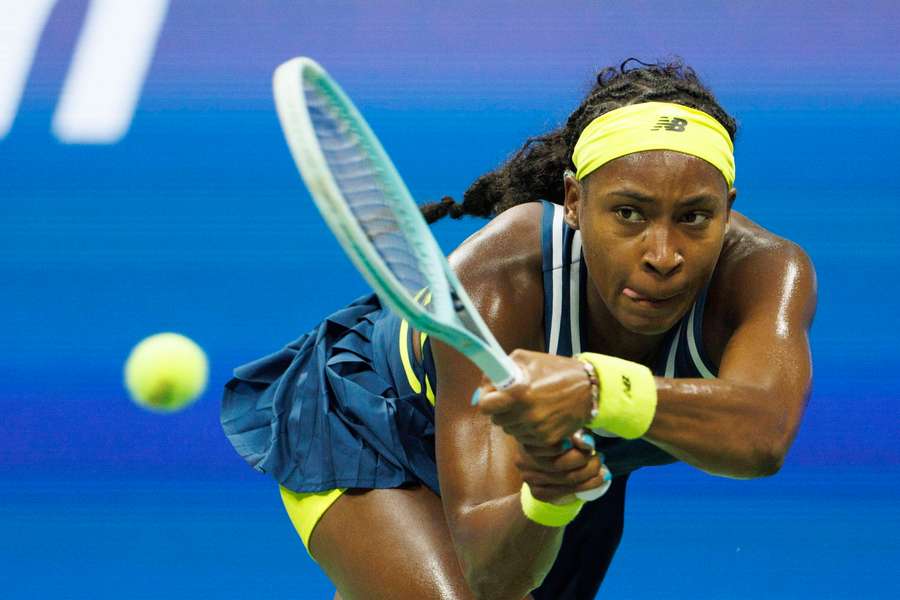 Broniąca tytułu Coco Gauff w 3. rundzie US Open. Maria postawiła się tylko w pierwszym secie