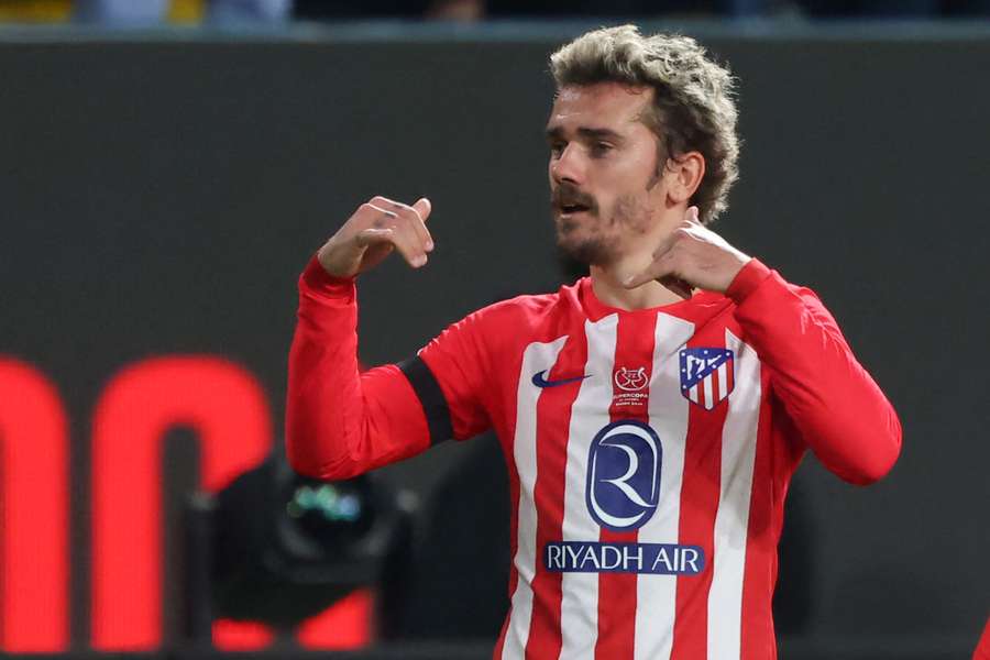 Antoine Griezmann scored in the 37th minute to make history for Atletico