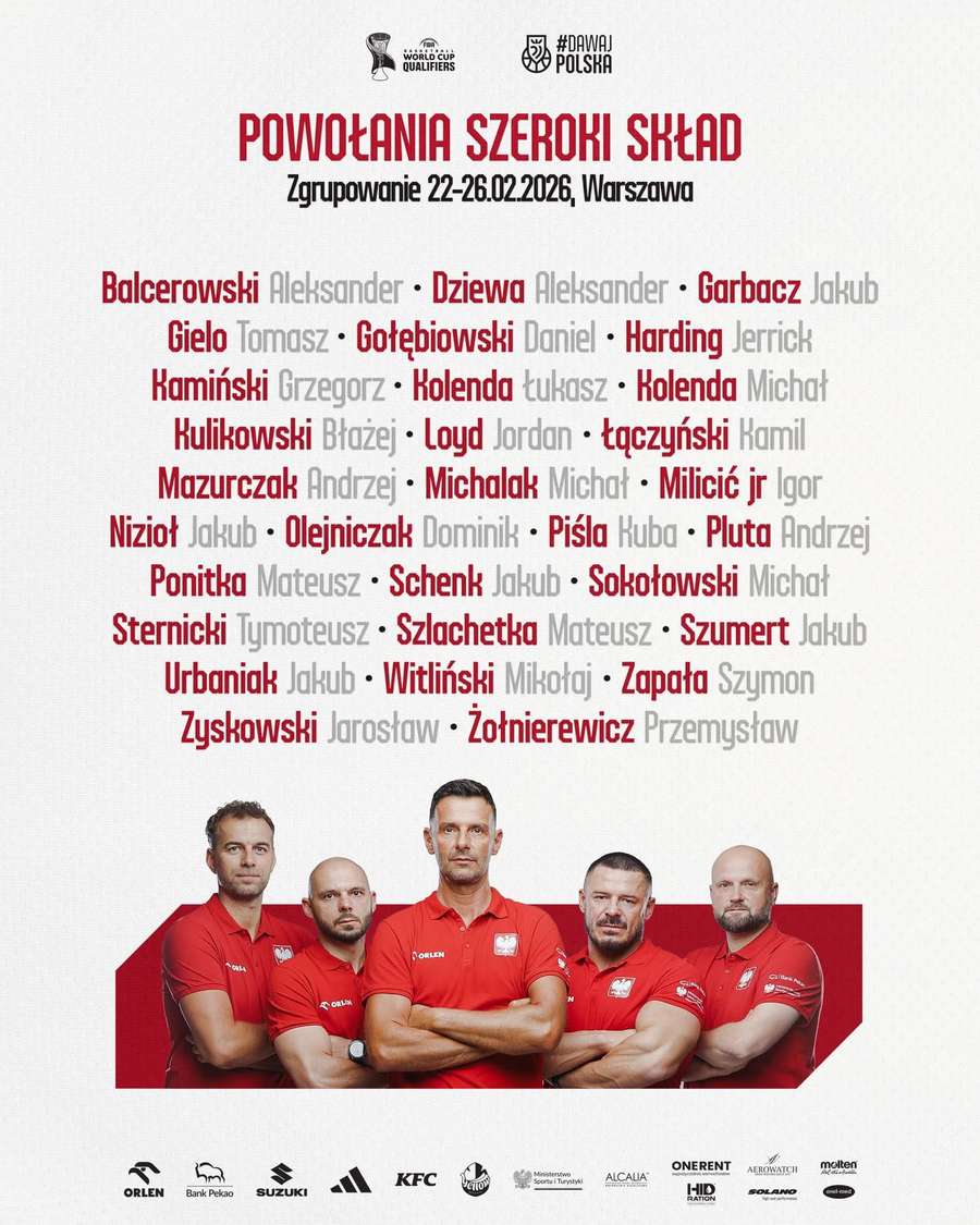 Powołania na pierwsze mecze kwalifikacyjne 2026 Powołania na pierwsze mecze kwalifikacyjne 2026