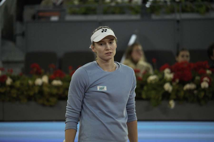 Elena Rybakina has withdrawn from the Rome Open