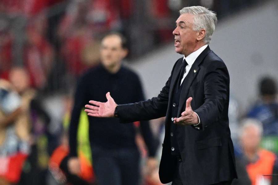 Ancelotti, hier soir.