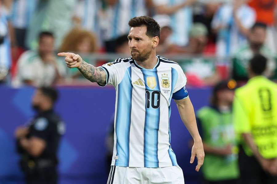 Messi alluded to his personal situation on Tuesday about his emotional response to his goal against Algeria