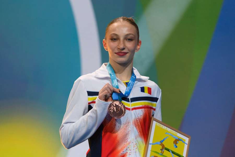 Ana Bărbosu a cucerit medalia de bronz în finala de la individual compus la Campionatele Europene de gimnastică artistică de la Leipzig