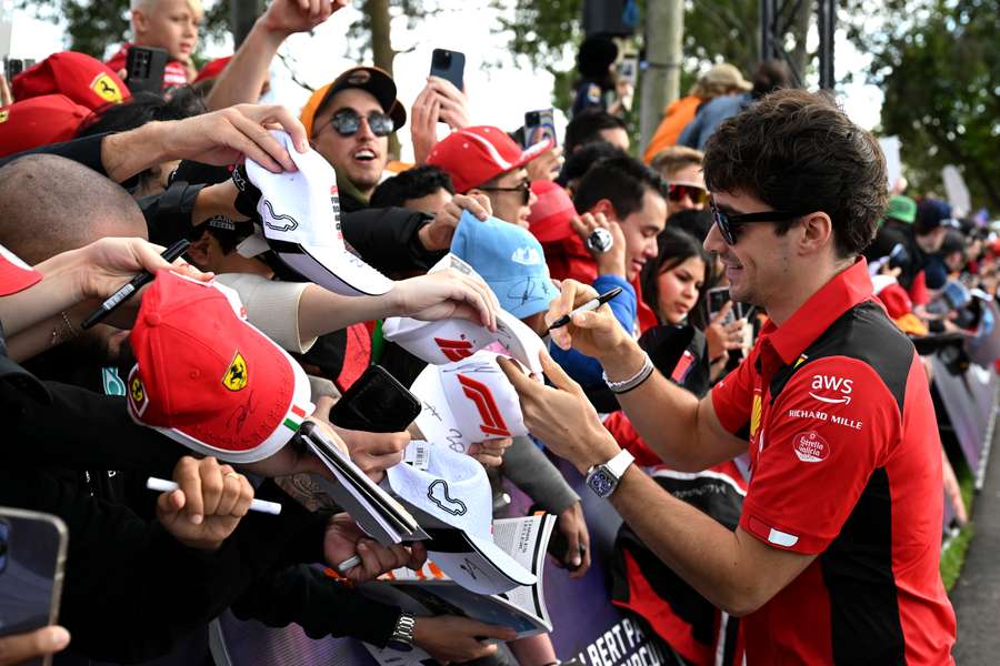 Leclerc ha tenido fans en su domicilio