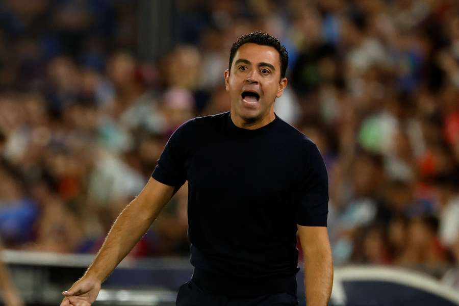 Auch Xavi ließ sich von den Emotionen mitreißen.