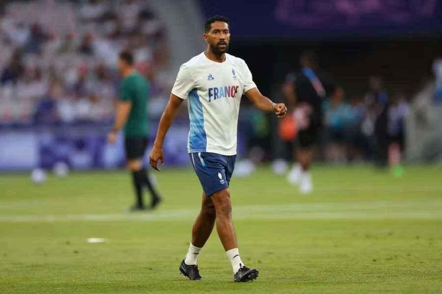 Gaël Clichy během olympijských her v Paříži v roce 2024. 