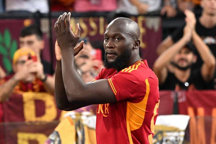 Lukaku chegou à Roma por empréstimo de uma temporada do Chelsea