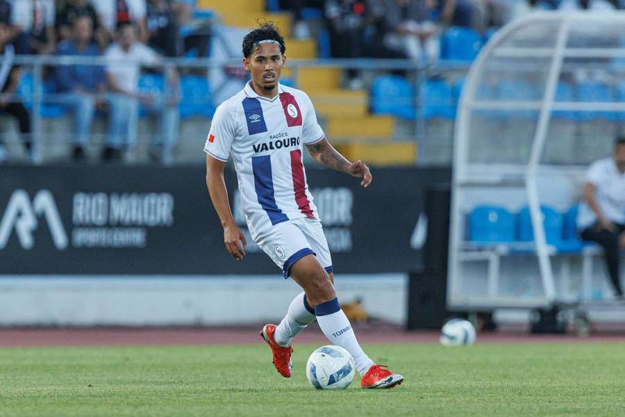 Luis Quintero fez 17 jogos pelo Torreense Luis Quintero fez 17 jogos pelo Torreense