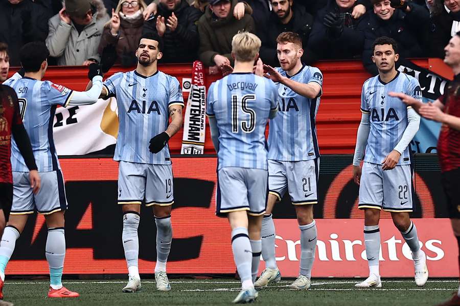Am Ende gab es für die Spurs dreimal Grund zu Jubeln.