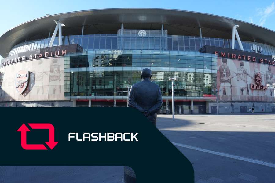 Chapman tem uma estátua no exterior do Estádio Emirates, do Arsenal