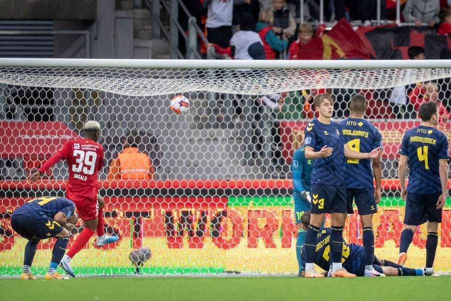 Nuamah scorer mod Brøndby.