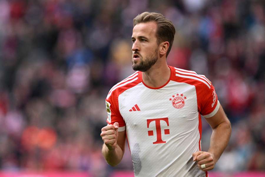 Kane anotou seu segundo hat-trick com a camisa do Bayern