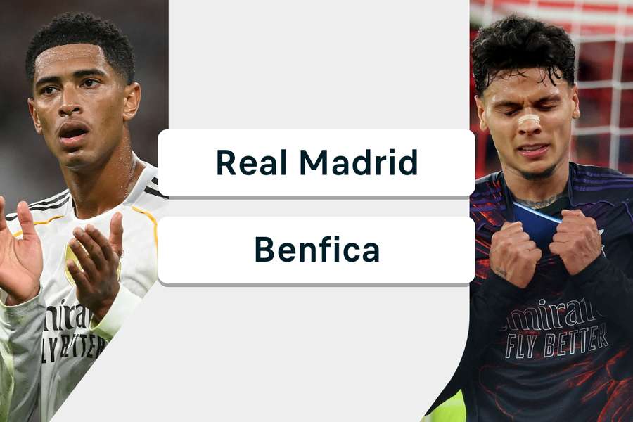 Real Madrid vs Benfica
