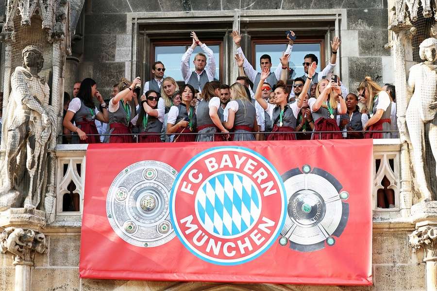 Bayern München werd afgelopen seizoen op de laatste speeldag kampioen van Duitsland