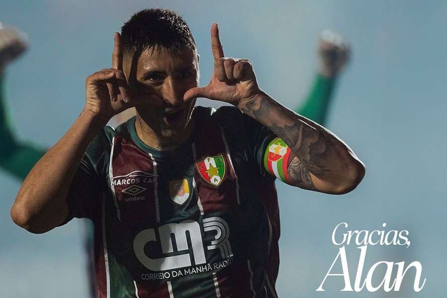 Alan Ruiz de saída do Estrela
