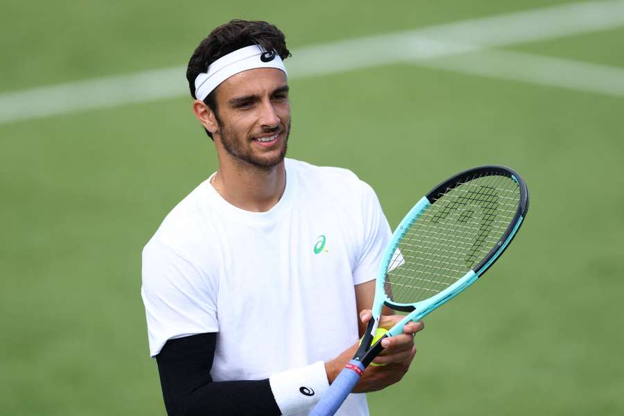 Lorenzo Musetti, en Wimbledon