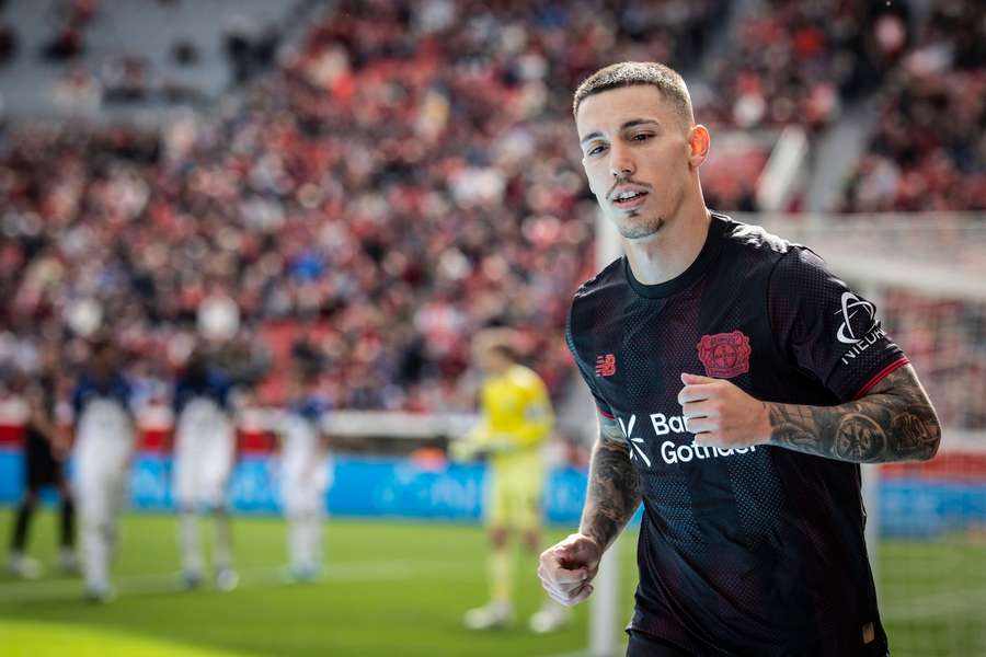 Spielt Grimaldo auch in der kommenden Saison für Leverkusen? Spielt Grimaldo auch in der kommenden Saison für Leverkusen?