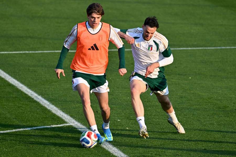 Palestra in allenamento con Gatti