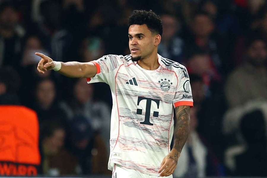 Diaz was sent off for a tackle on Achraf Hakimi