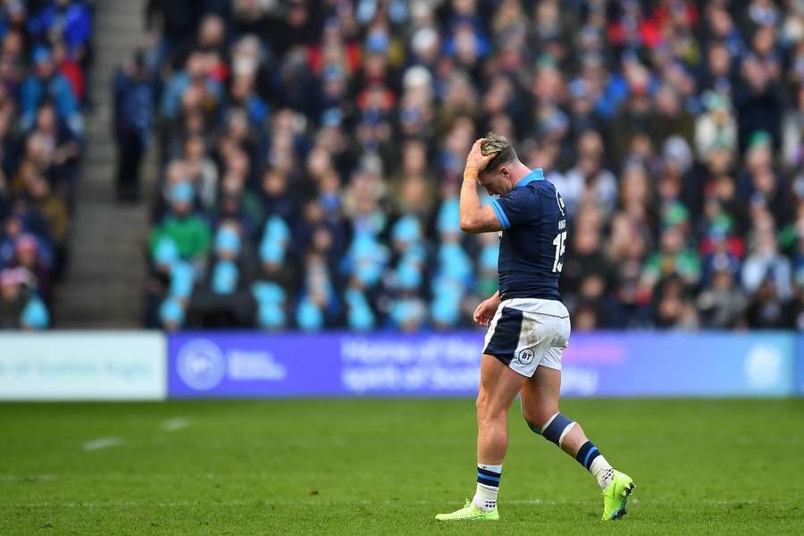 Stuart Hogg leads the field against Ireland