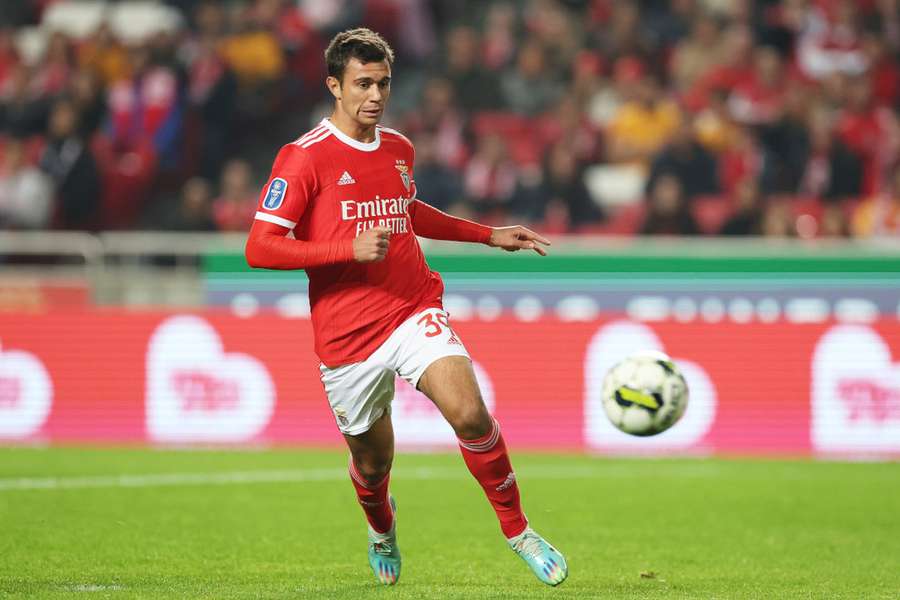 Henrique Araújo ao serviço do Benfica