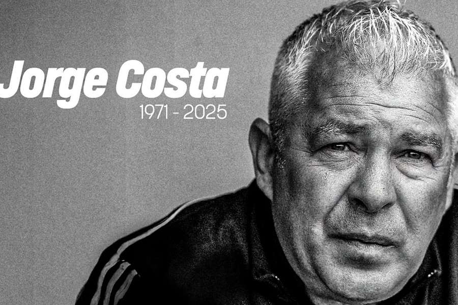 Jorge Costa faleceu esta terça-feira