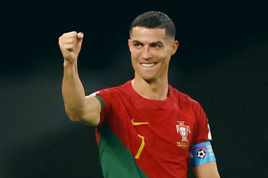 Ronaldo scored the penalty that gave Portugal the lead against Ghana