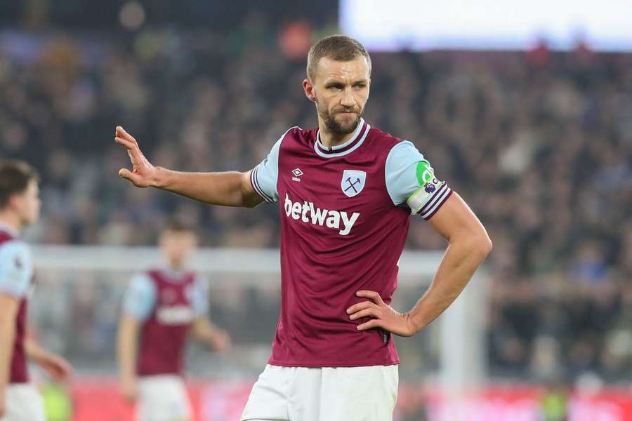 Záložník Tomáš Souček je jedním z nejdůležitějších fotbalistů West Hamu v posledních letech.