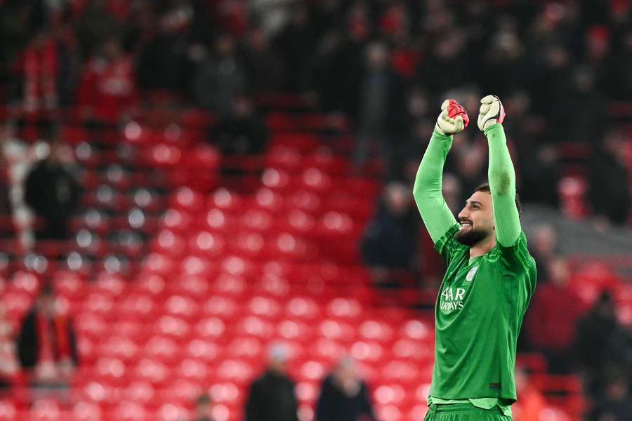 Gianluigi Donnarumma après la victoire du PSG sur Liverpool.