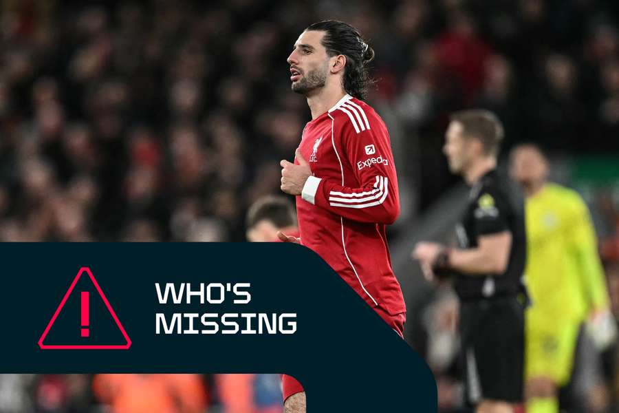 Dominik Szoboszlai was sent off in Liverpool's defeat to Manchester City