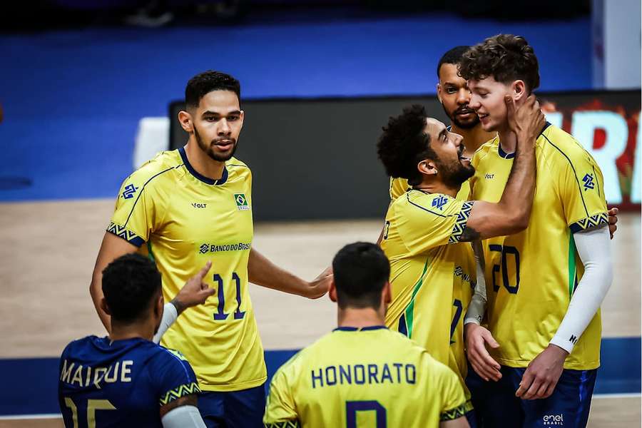 Brasil pressionou terceiros colocados do ranking