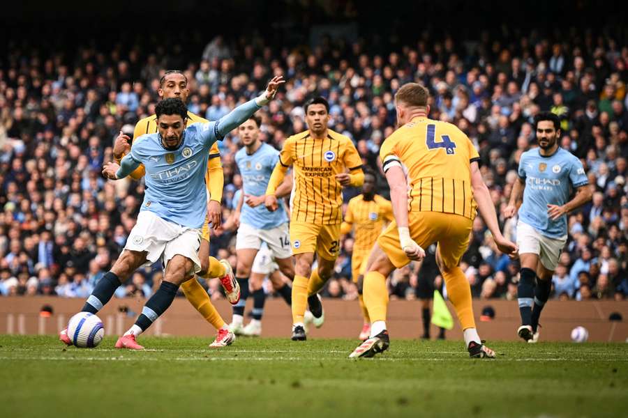 Manchester City remisuje z Brighton po szalonym meczu z mnóstwem okazji na bramki