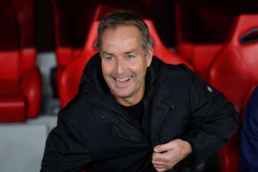 Kasper Hjulmand ist mit dem Sieg zufrieden. Kasper Hjulmand ist mit dem Sieg zufrieden.