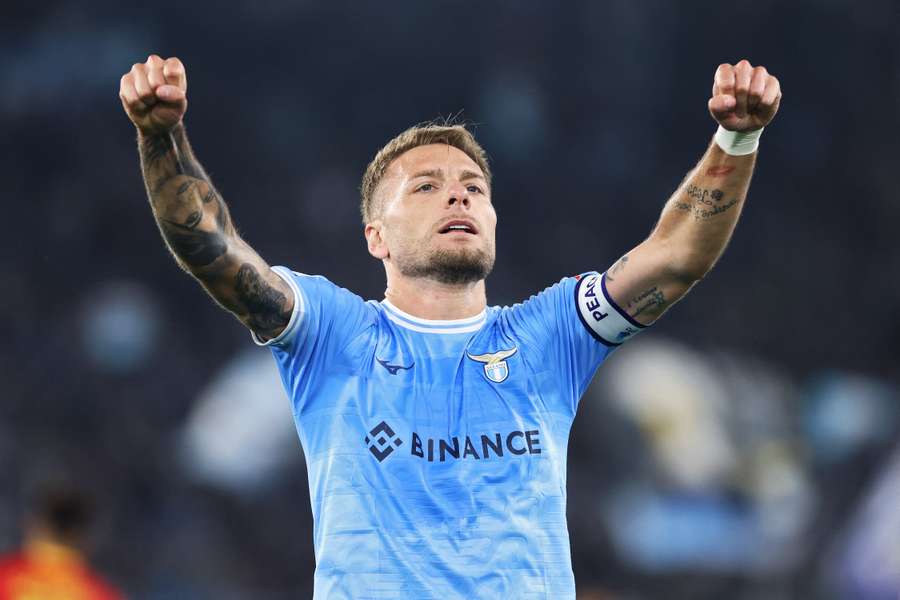 Ciro Immobile scored the only goal of the game in Udine