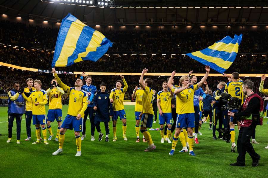 Sweden are heading to the World Cup