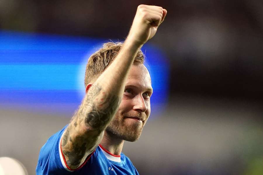 Scott Arfield left Rangers at the end of last season