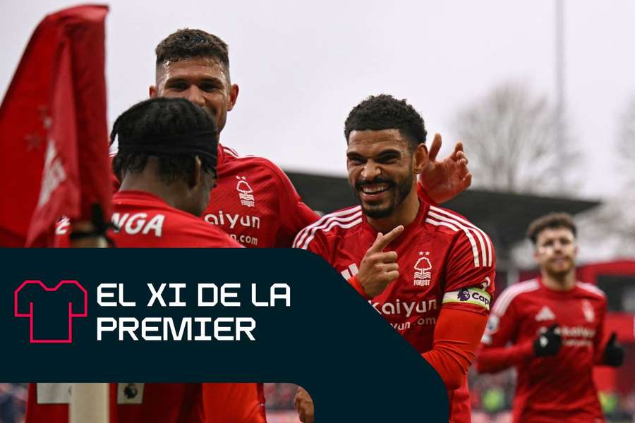 Gibbs-White celebra la victoria del Forest.