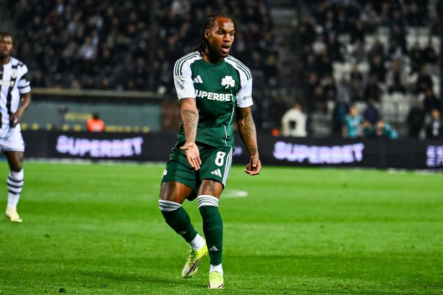 Renato Sanches esteve emprestado ao Panathinaikos Renato Sanches esteve emprestado ao Panathinaikos