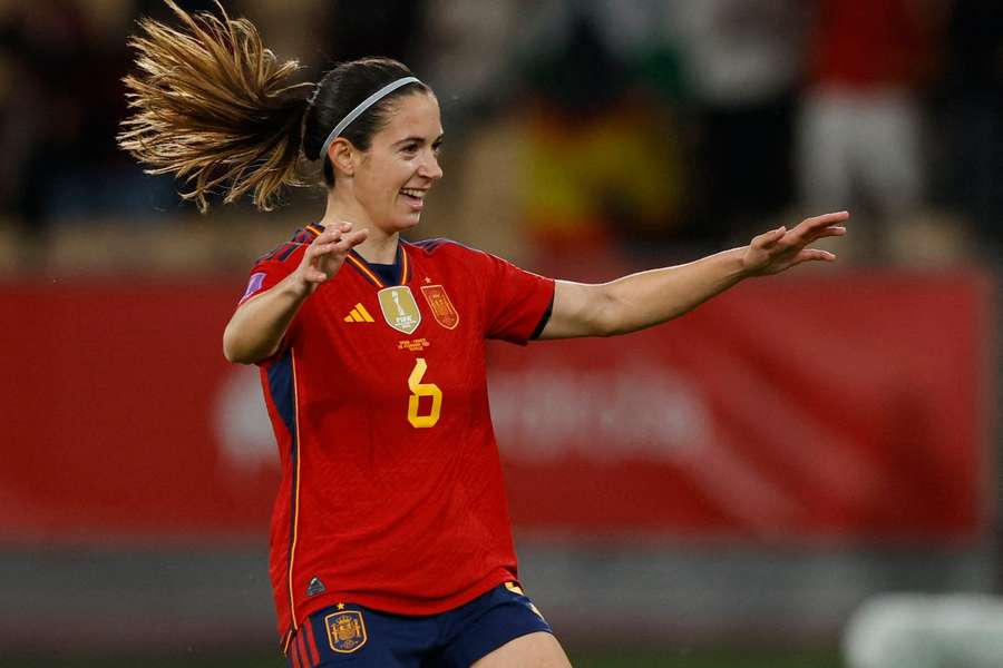 Spain's Aitana Bonmati in action