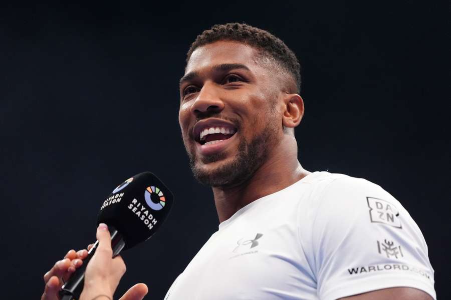 Anthony Joshua trifft am Samstagabend auf Daniel Dubois.