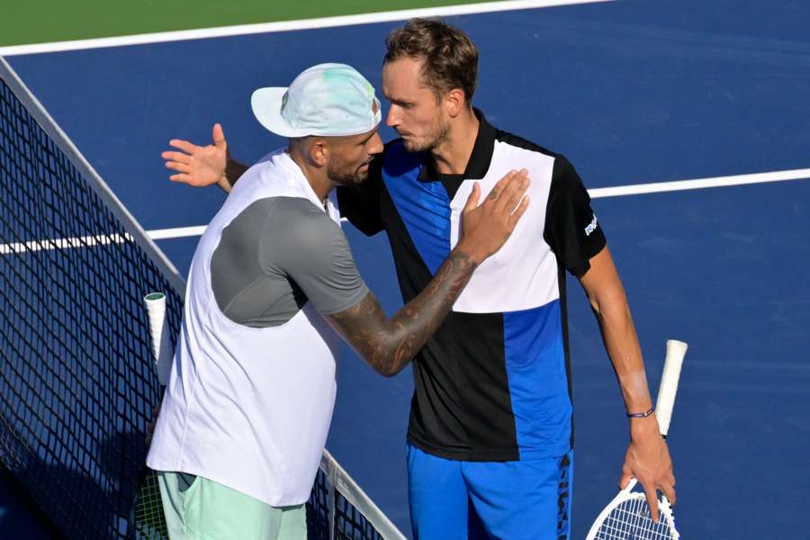 Confident Kyrgios unsurprised by big victory over Medvedev in Montreal