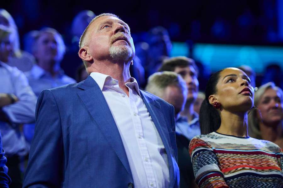 Boris Becker (l.) Boris Becker (l.)
