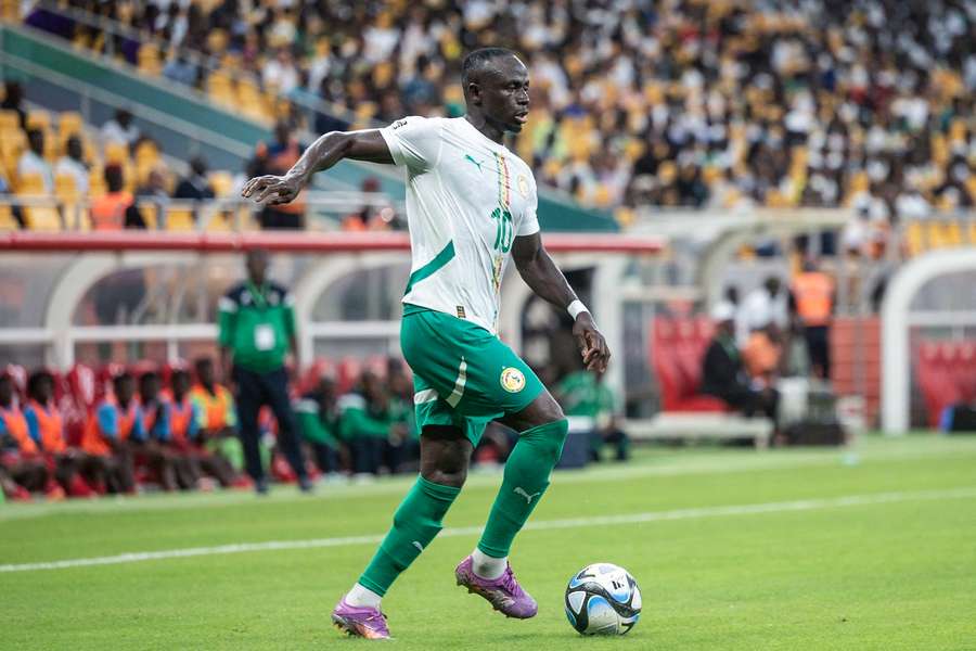 Sadio Mane was on the scoresheet for Senegal (archive image)